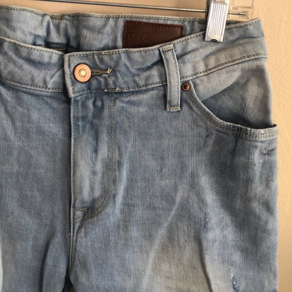ASOS Five pocket Denim Shorts Sz30 - Picture 2 of 14